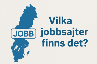 Vilka jobbsajter finns det?